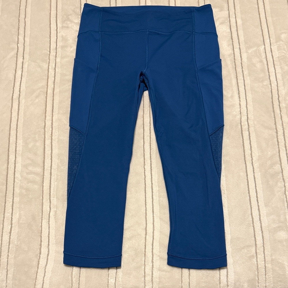 Lululemon sole training crop luxtreme leggings/pants